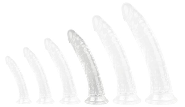 ClearlyHorny Dildo No Ball XL transparent