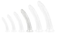ClearlyHorny Dildo No Ball XL transparent