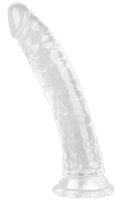 ClearlyHorny Dildo No Ball XL transparent