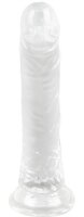ClearlyHorny Dildo No Ball 3XL transparent
