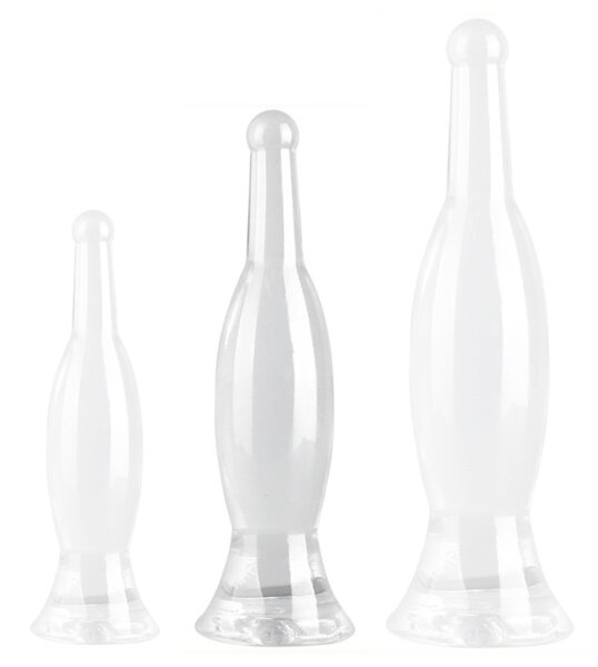 ClearlyHorny Plug Bottle M  transparent