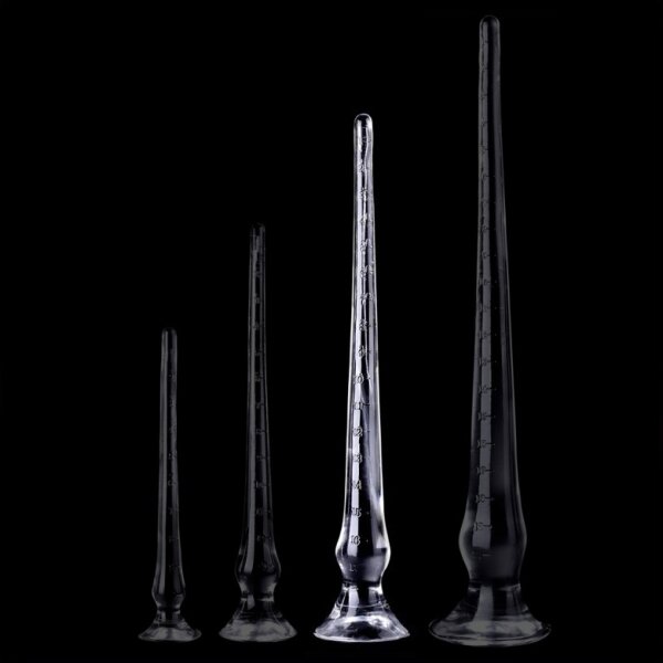 ClearlyHorny Long transparent Plug L