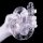 ClearlyHorny Doppeldildotransparent U Jelly XL