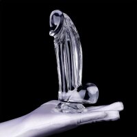 ClearlyHorny Dildo Kolk L transparent 16 cm