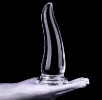 ClearlyHorny transparent plug Gazox L