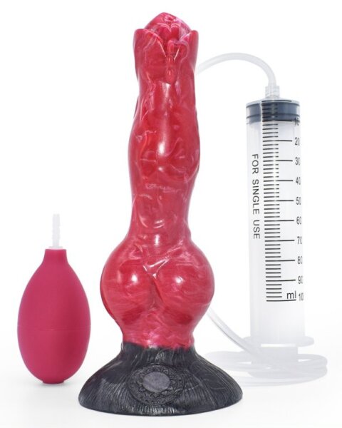 PINKALIEN monster dildo Woofix ejaculation 18 cm