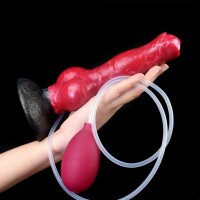 PINKALIEN monster dildo Woofix ejaculation 18 cm