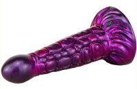 MetallicAnal Fantasy Ninja Dildo Black Purple 16 cm