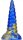 MetallicAnal Dildo Unix Blue Gold 17 cm