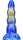 MetallicAnal Dildo Fantasy Scopio Blau Gold 17 cm