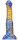 MetallicAnal Dildo Jumbox Gold Blue 21 cm