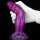 MetallicAnal Dildo Fantasy Croq Black Purple 19 cm
