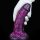MetallicAnal Dildo Fantasy Gentax Black Purple 16 cm