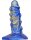 MetallicAnal Dildo Fantasy Bulstrix Blau Gold 15 cm