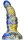MetallicAnal Dildo Fantasy Nirp Blue Gold 15 cm