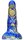 MetallicAnal Dildo Fantasy Nirp Blue Gold 15 cm