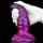 MetallicAnal Dildo Fantasy Nirp Black Purple 15 cm