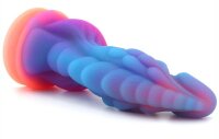 unicorny Lifelike Silicone Dildo leuchtend 22 cm