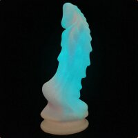 unicorny Lifelike Silicone Dildo leuchtend 22 cm