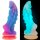 unicorny Lifelike Silicone Dildo leuchtend 22 cm