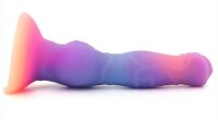unicorny Wolf Dildo brightly colored 23 cm