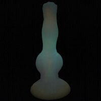 unicorny Wolf Dildo brightly colored 23 cm