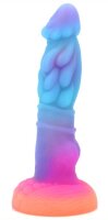 unicorny Mushroom Head Dildo glowing 22 cm