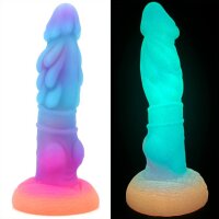unicorny Mushroom Head Dildo glowing 22 cm