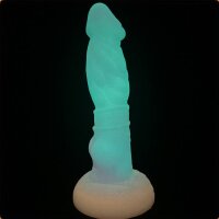 unicorny Mushroom Head Dildo leuchtend 22 cm