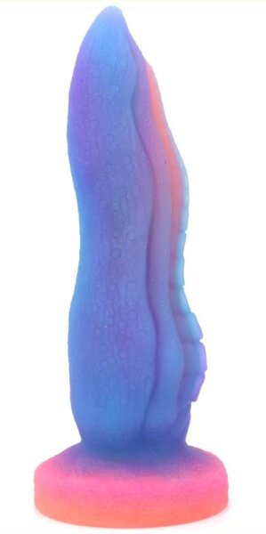 Unicorn Octopus Dildo glowing