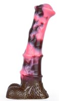 Bad Horse Dildo Animal Ponulf Black Pink 22 cm