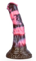 Bad Horse Dildo Pirulf Black Pink 18 cm