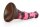 Bad Horse Dildo Pirulf Schwarz Pink 18 cm