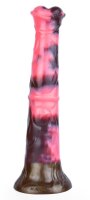 Bad Horse Dildo Animal Ragulf Black Pink 20 cm