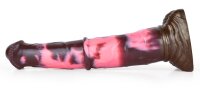 Bad Horse Dildo Hulf Schwarz Pink 24 cm