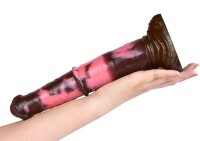 Bad Horse Dildo Hulf Schwarz Pink 24 cm