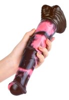 Bad Horse Dildo Hulf Schwarz Pink 24 cm