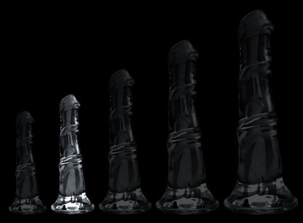 ClearlyHorny Horse Dildo Jumy M Transparent