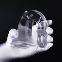 ClearlyHorny Horse Dildo Jumy M Transparent