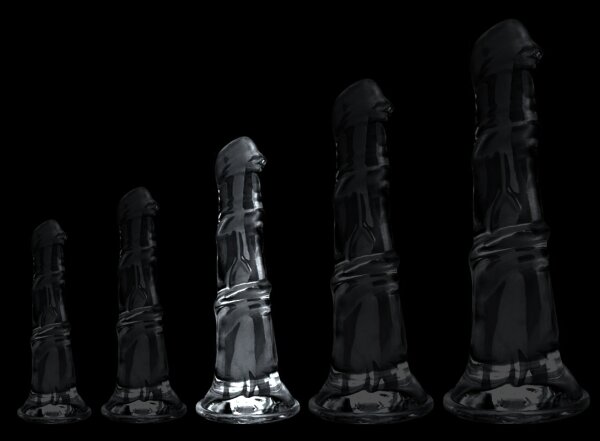 ClearlyHorny Horse Dildo Jumy L Transparent