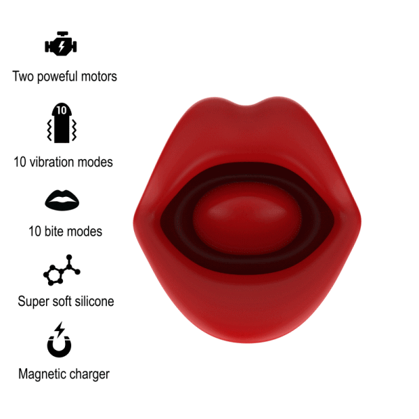 MIA™ - Sicilia Double Pleasure Vibrating + Biting