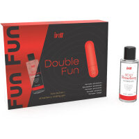intt Double Fun Kit with Vibrating Bullet and Strawberry...