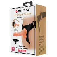 Pretty Love Umschnalldildo Tom 20 cm natur
