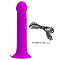Pretty Love Murray Vibro Saugnapf Dildo lila