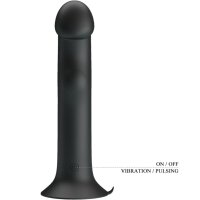 Pretty Love Murray Vibro Saugnapf Dildo schwarz