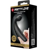 Pretty Love Dizzy Fingeraufsatz Vibrator schwarz