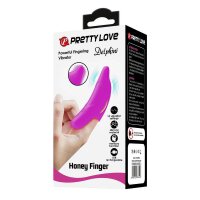 Pretty Love Delfin Fingeraufsatz Vibrator pink