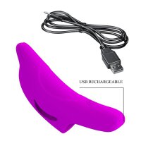 Pretty Love Delfin Fingeraufsatz Vibrator pink