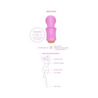 XOCOON - Massagestab Mini fuchsia