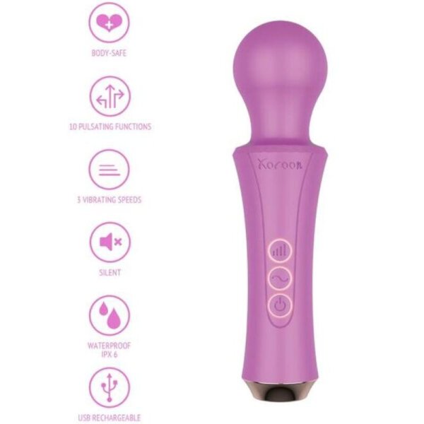XOCOON Massagestab fuchsia